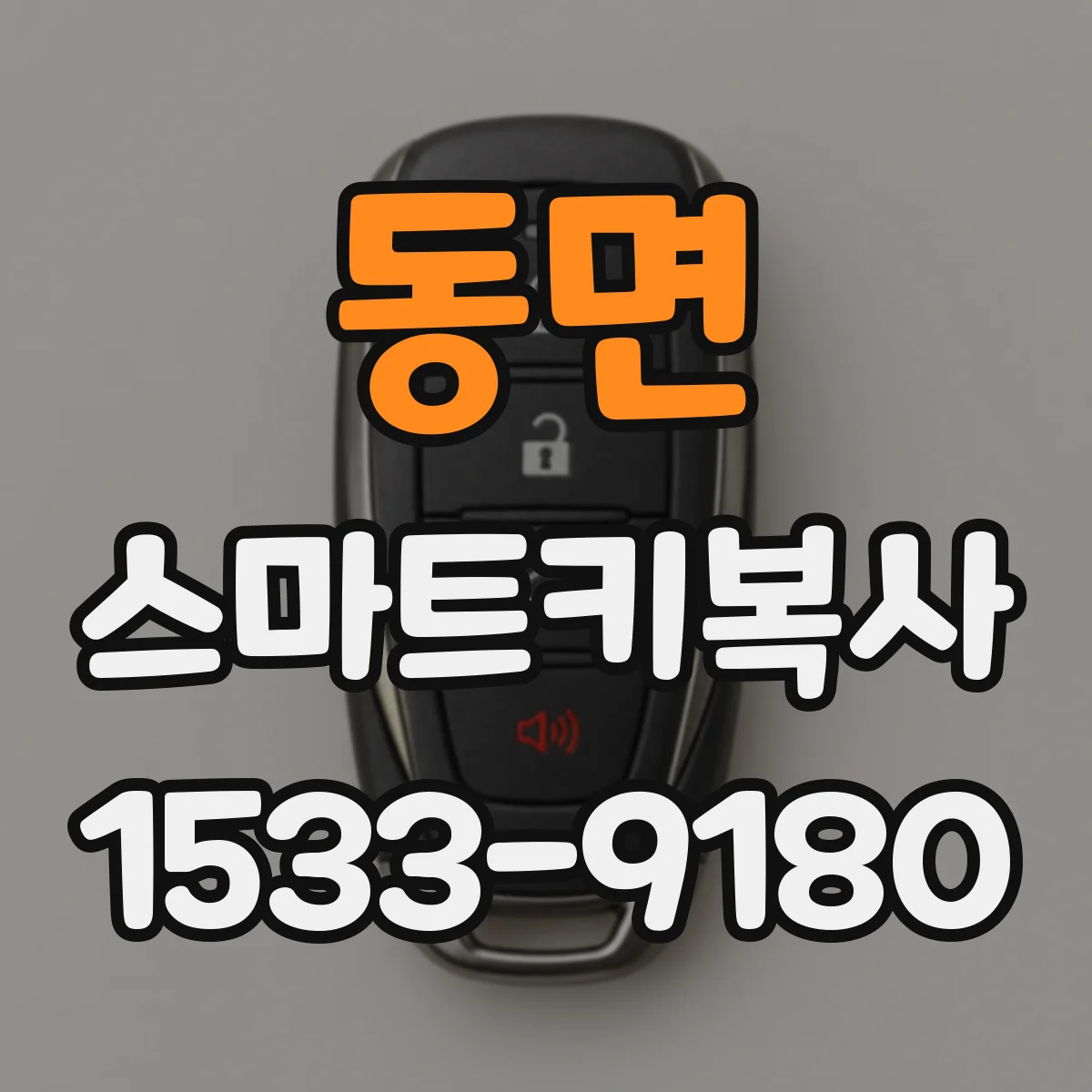 동면 스마트키복사