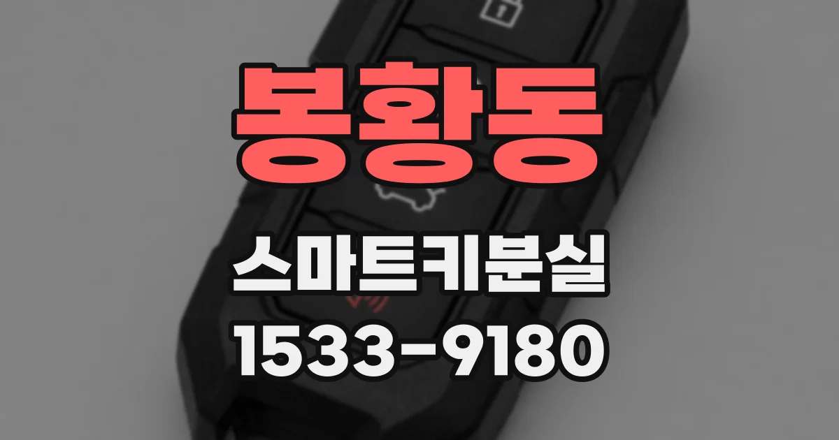 봉황동 스마트키분실