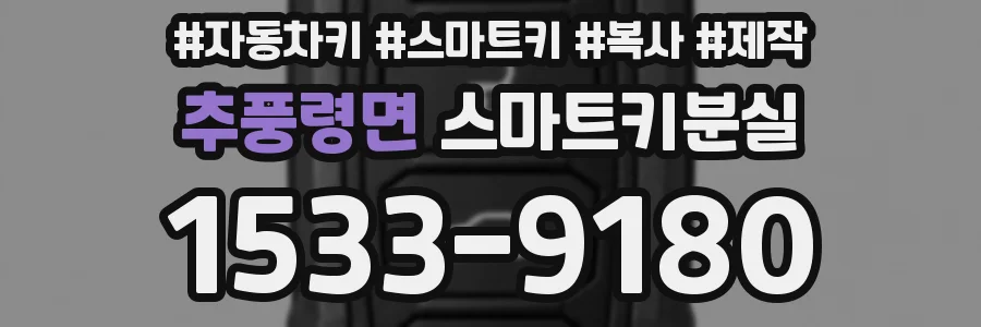 추풍령면 스마트키분실