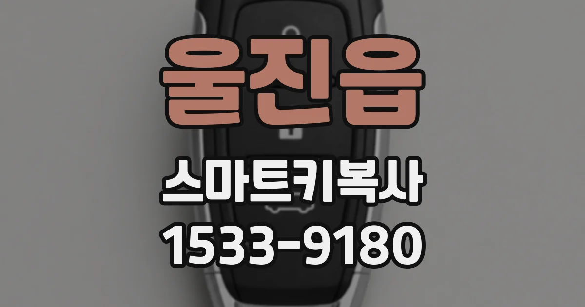 울진읍 스마트키복사