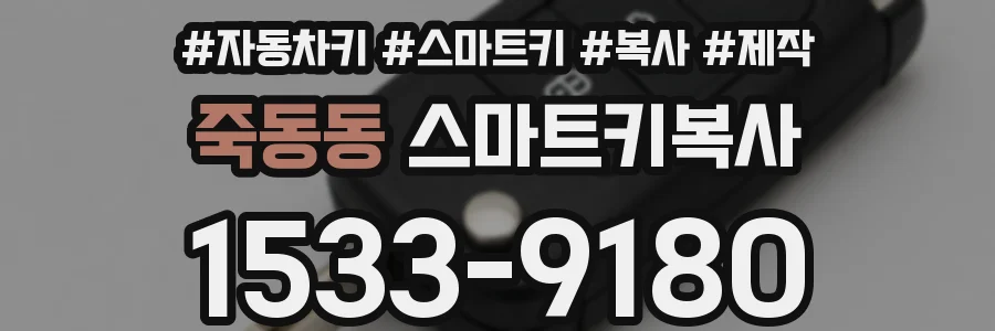 죽동동 스마트키복사