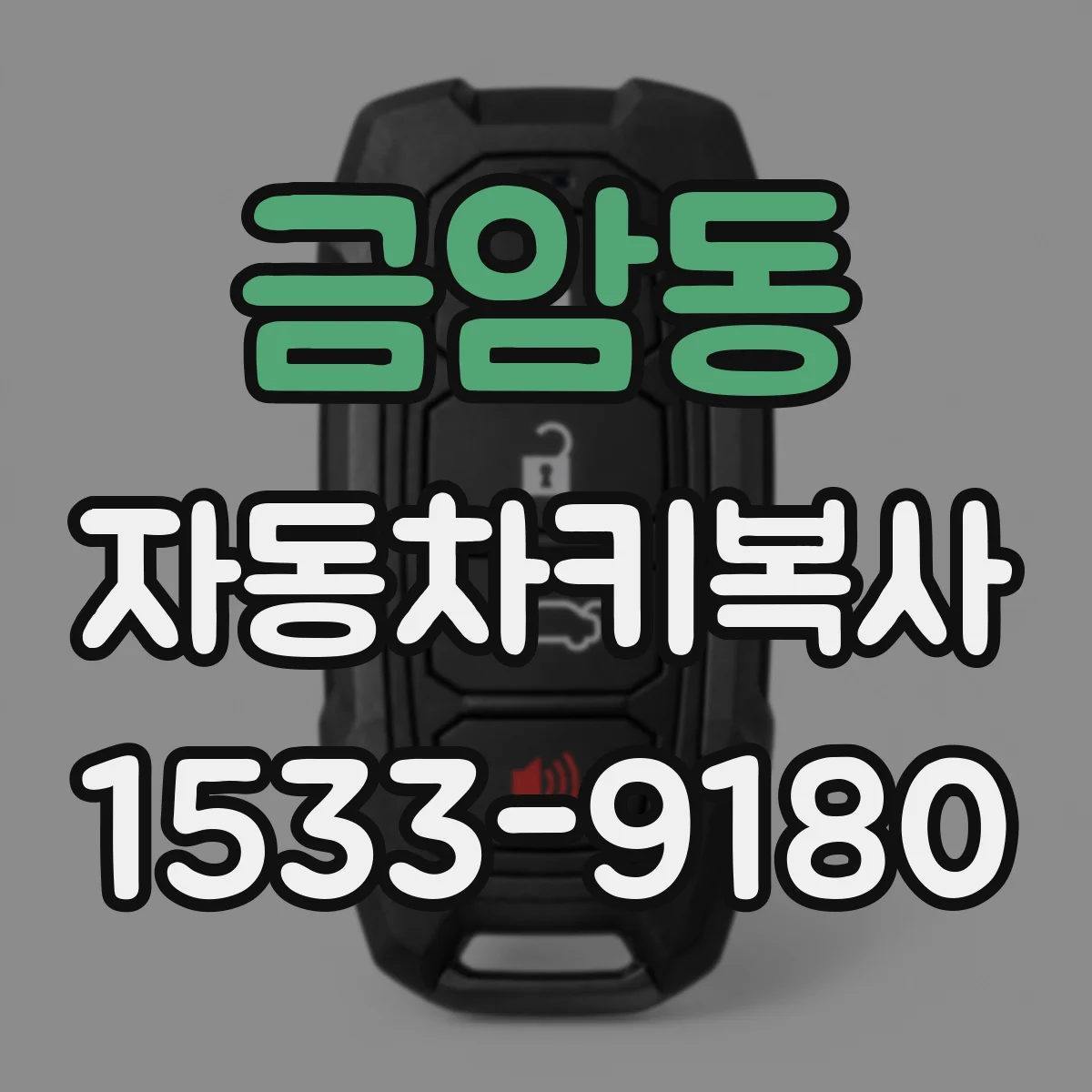 금암동 자동차키복사