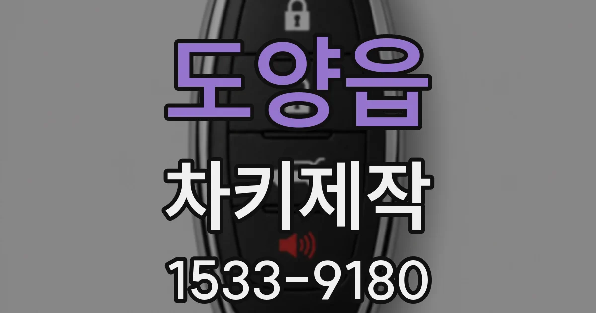 도양읍 차키제작