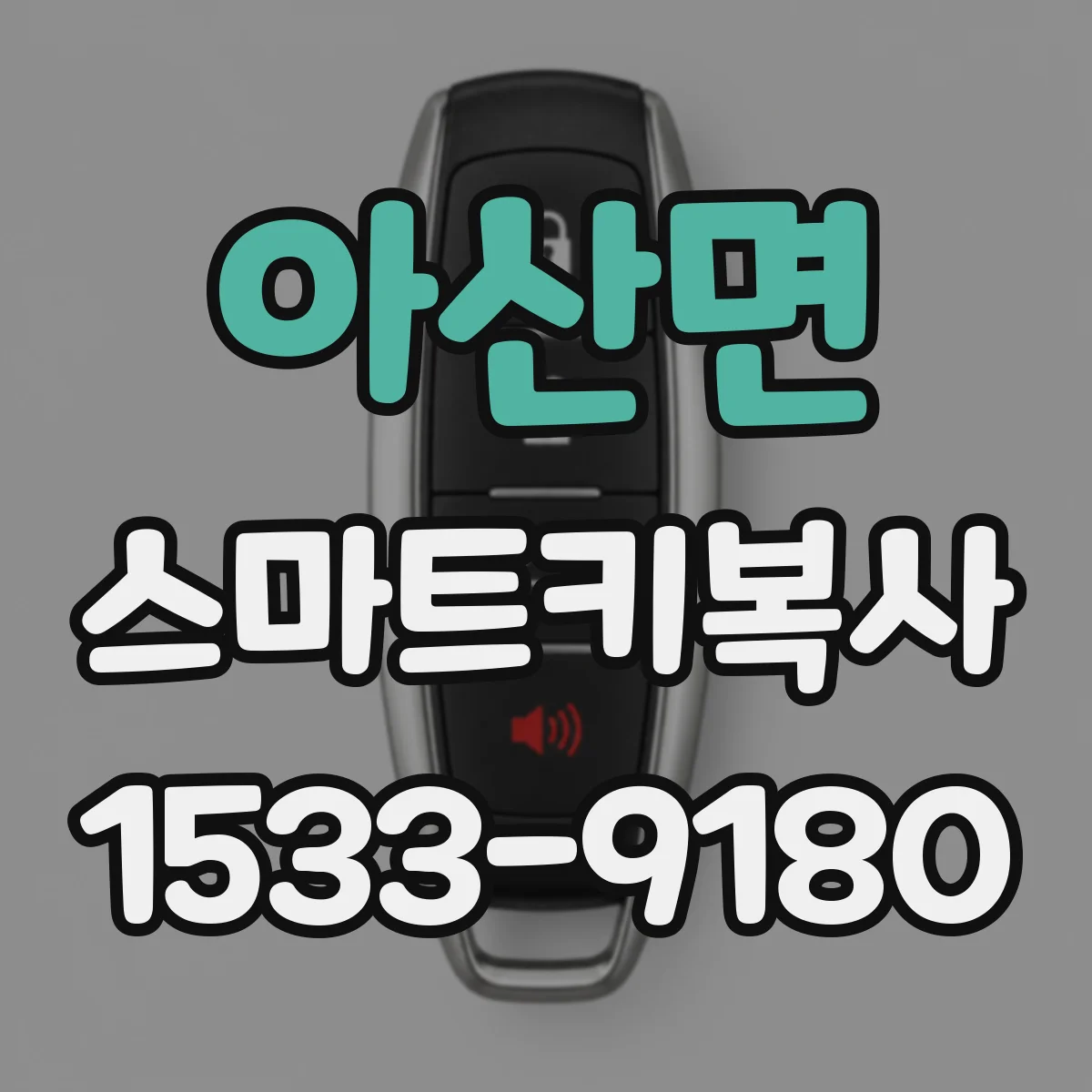 아산면 스마트키복사