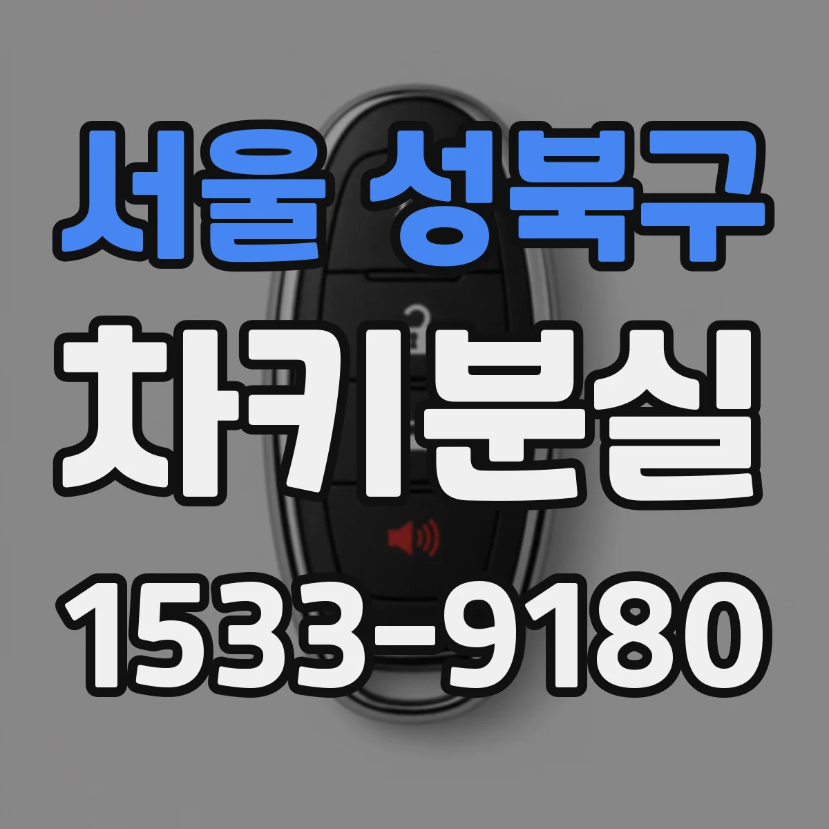 서울 성북구 차키분실