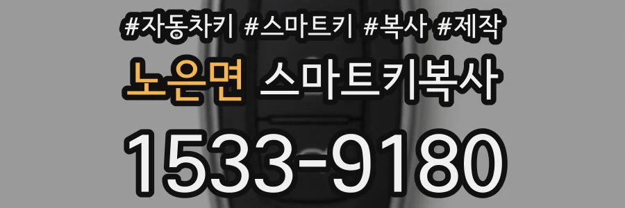 노은면 스마트키복사
