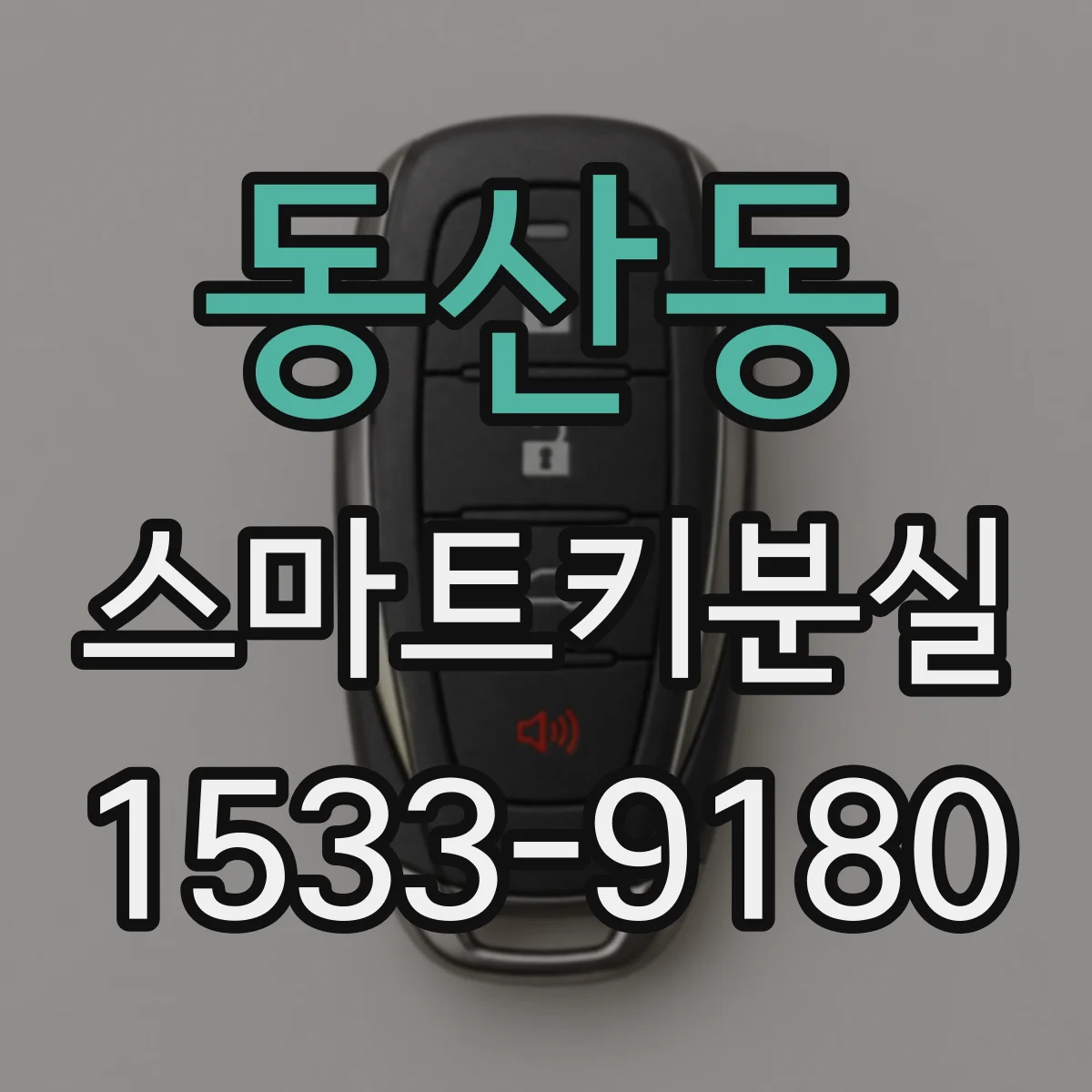 동산동 스마트키분실