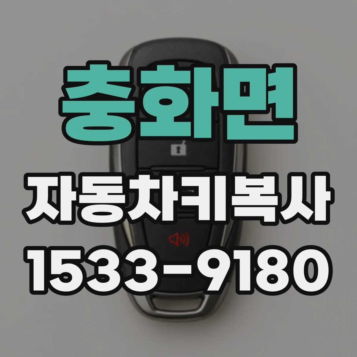 충화면 자동차키복사