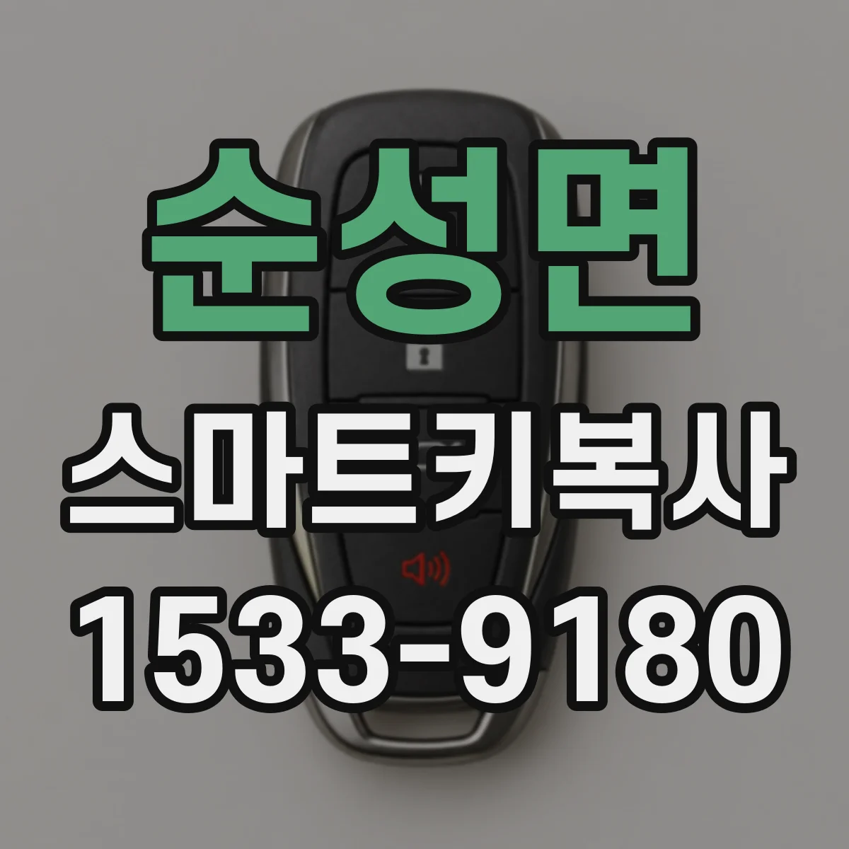 순성면 스마트키복사
