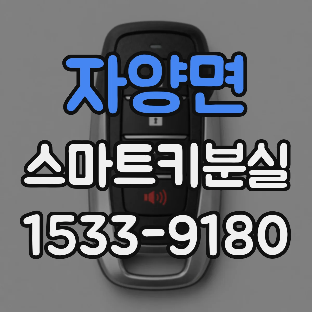 자양면 스마트키분실