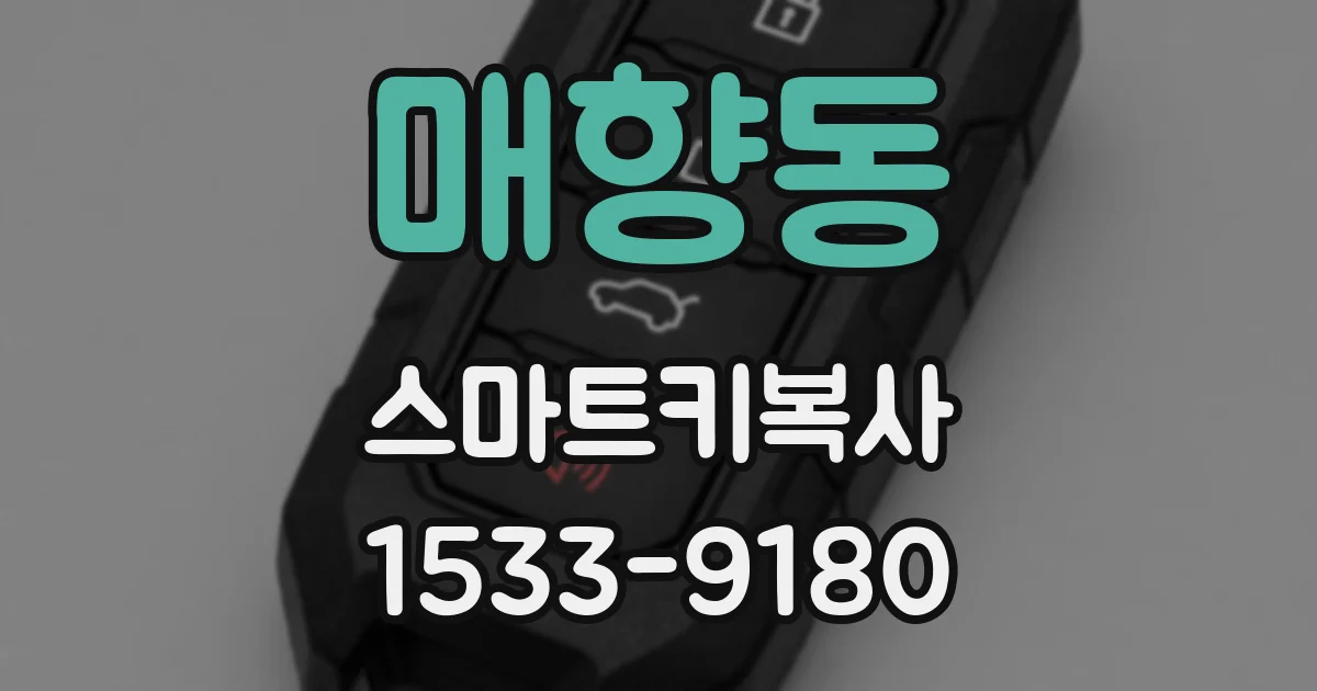 매향동 스마트키복사