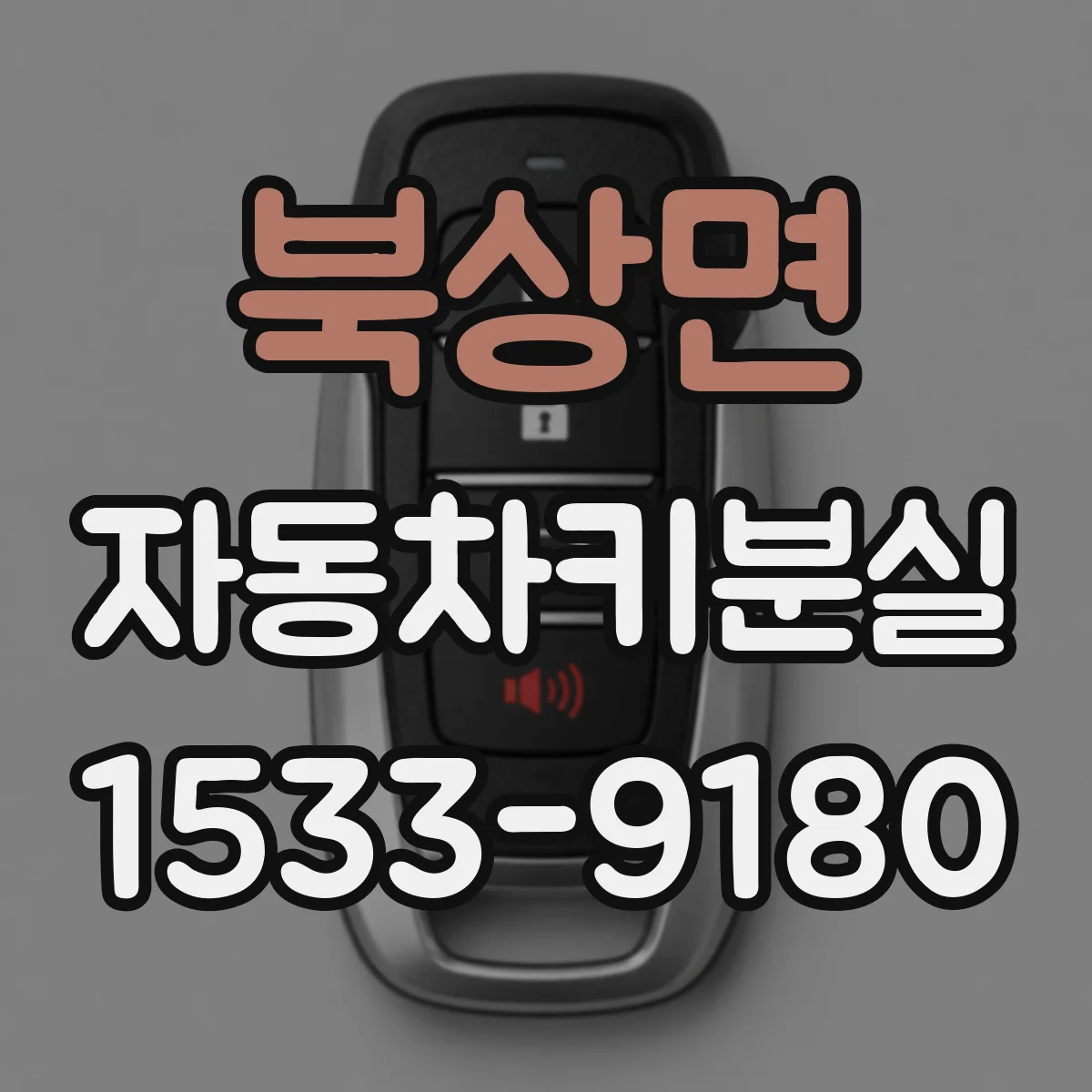 북상면 자동차키분실