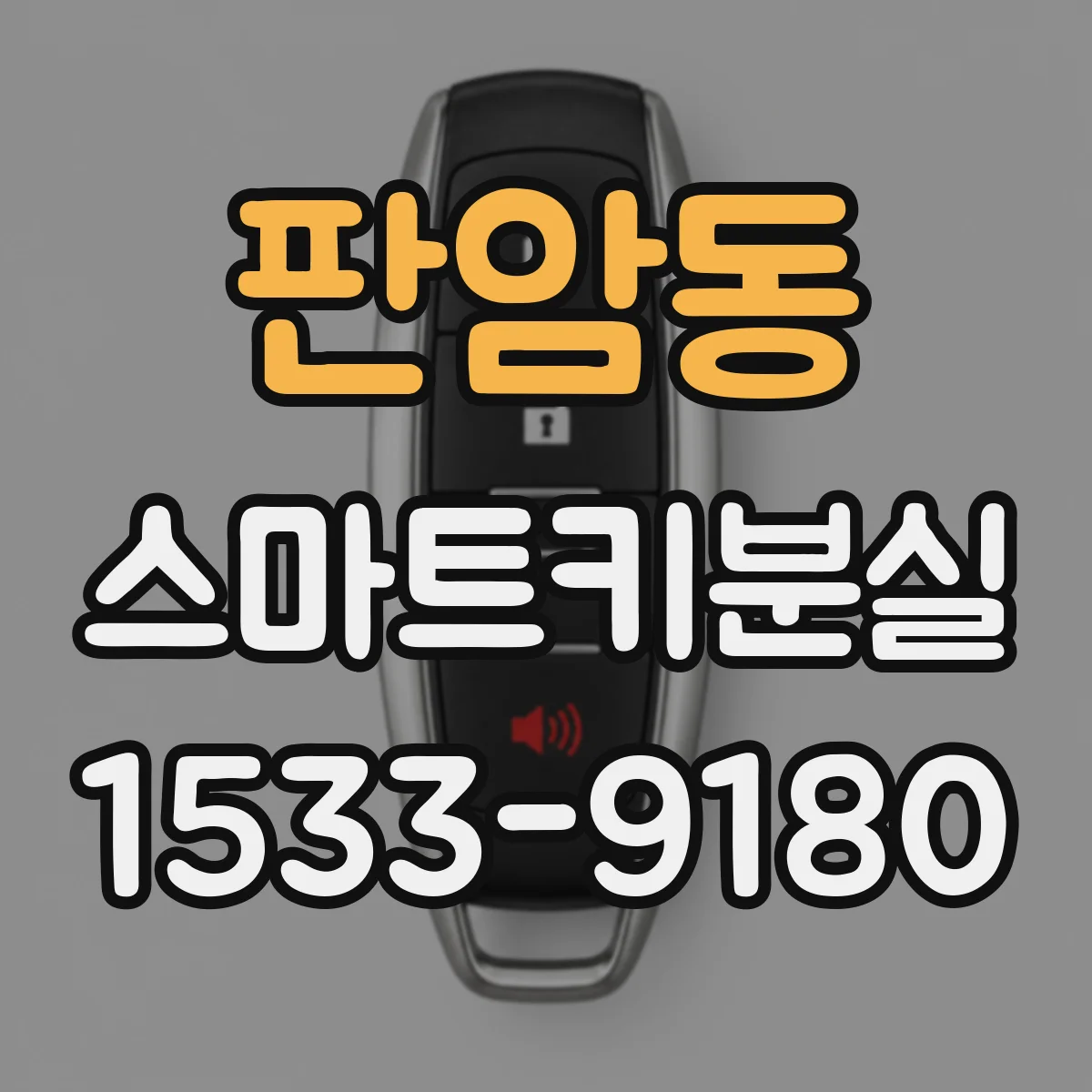 판암동 스마트키분실