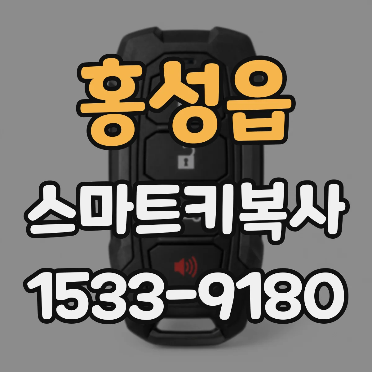 홍성읍 스마트키복사