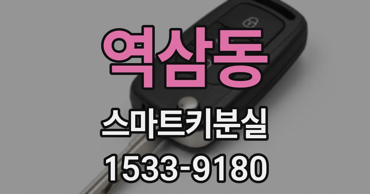 역삼동 스마트키분실