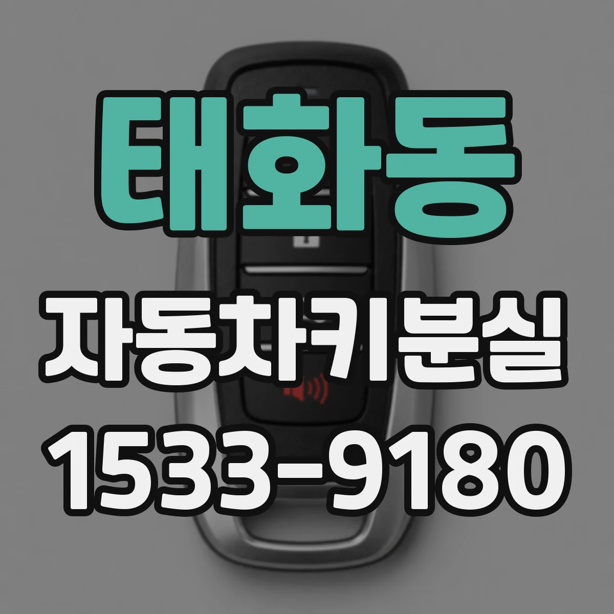 태화동 자동차키분실