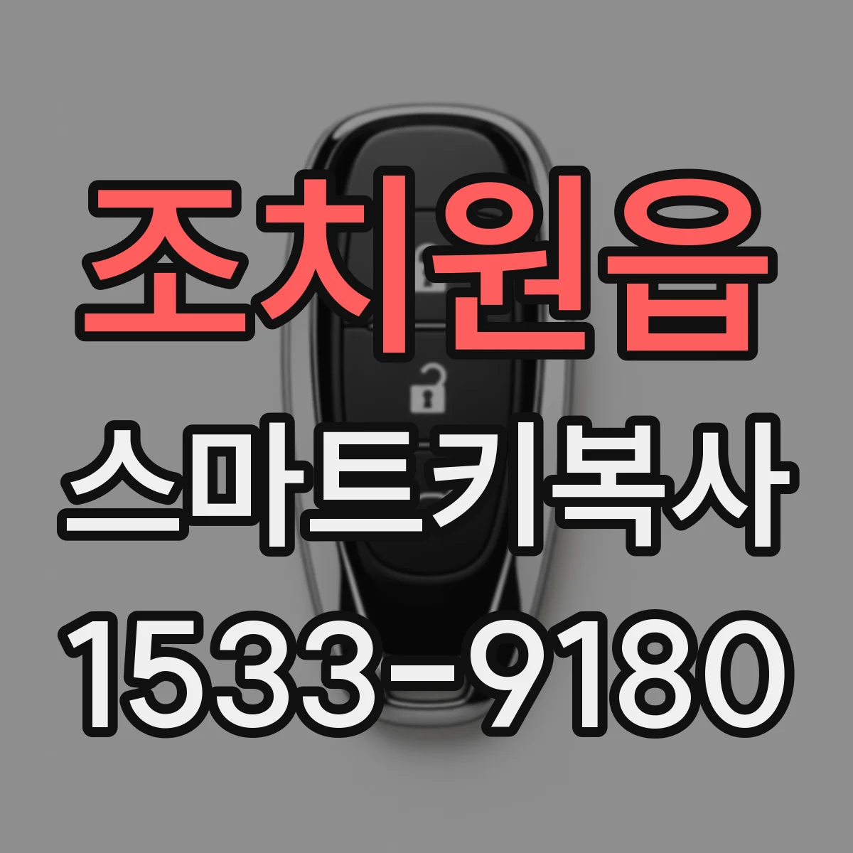 조치원읍 스마트키복사