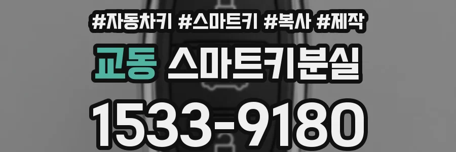 교동 스마트키분실