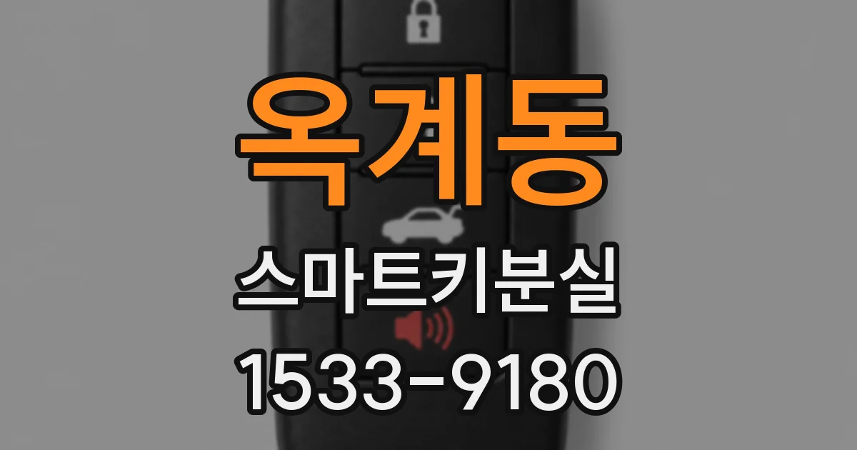 옥계동 스마트키분실