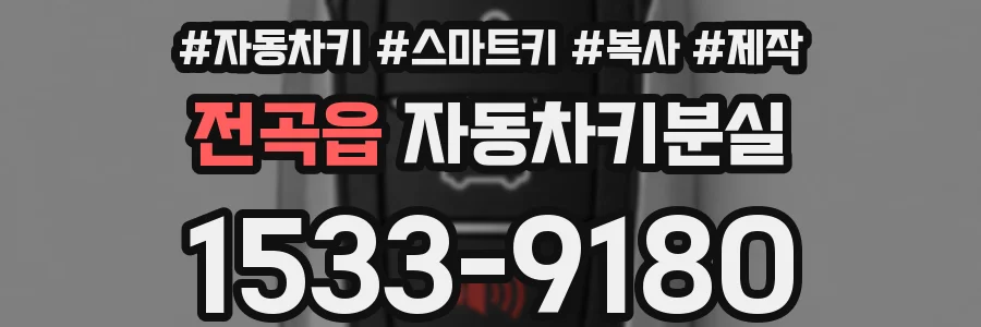 전곡읍 자동차키분실