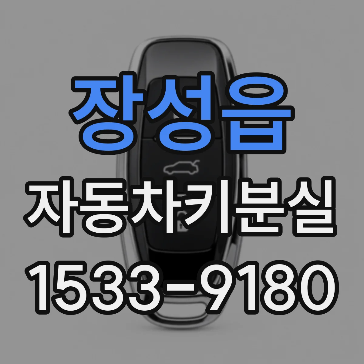 장성읍 자동차키분실