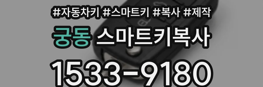 궁동 스마트키복사