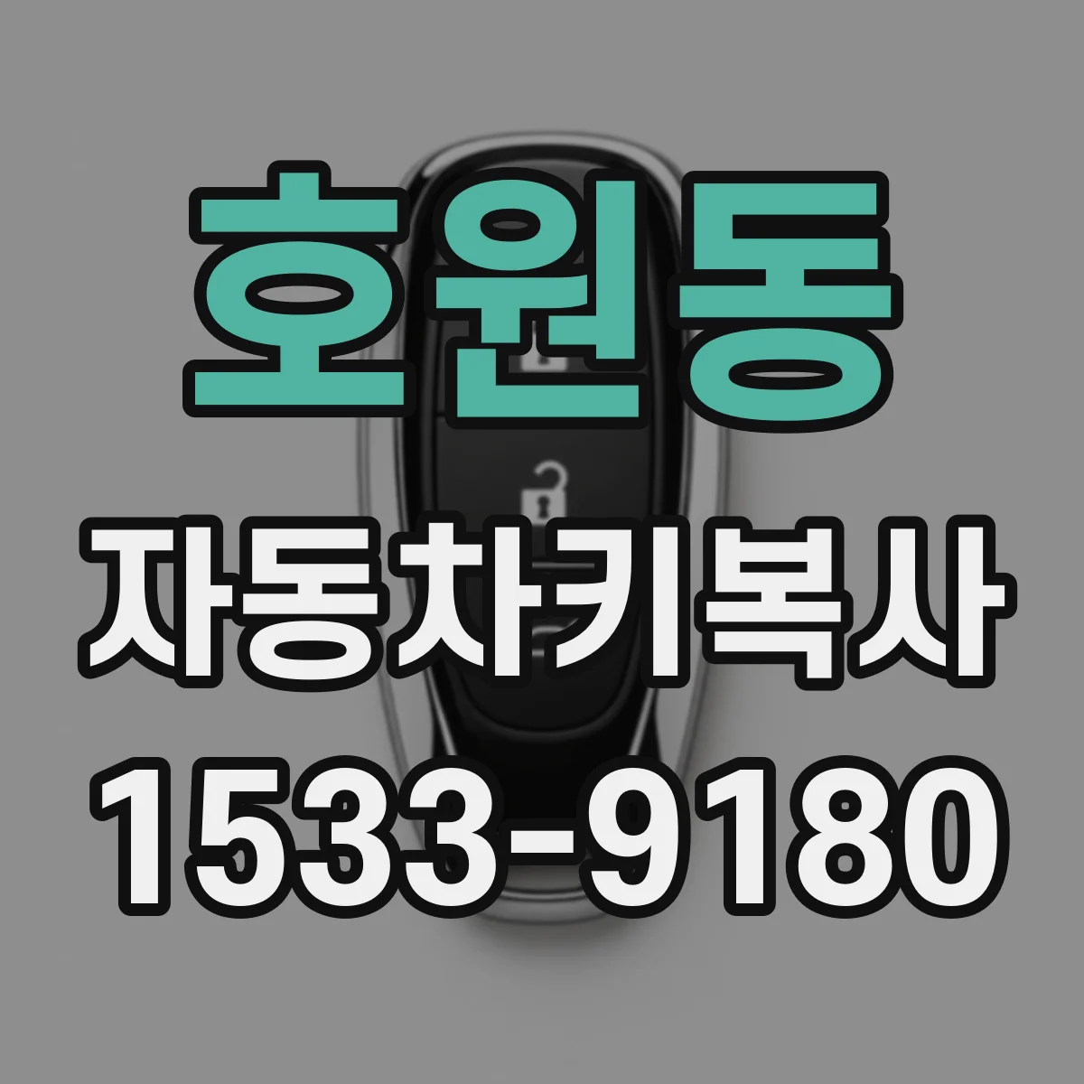 호원동 자동차키복사