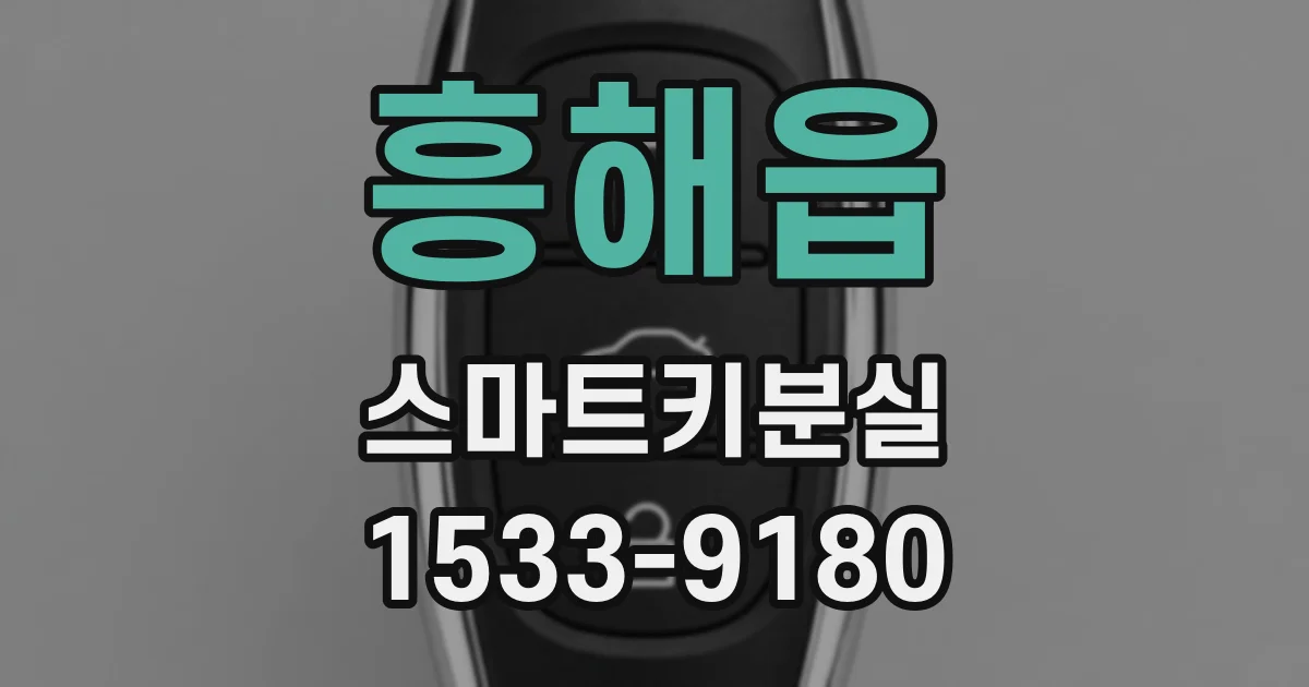 흥해읍 스마트키분실