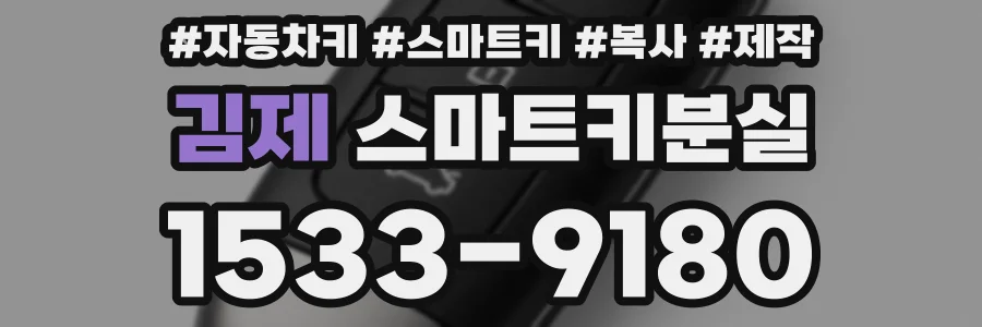 김제 스마트키분실