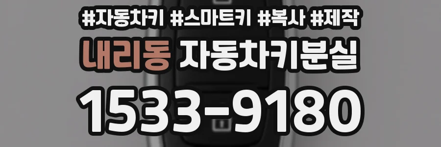 내리동 자동차키분실