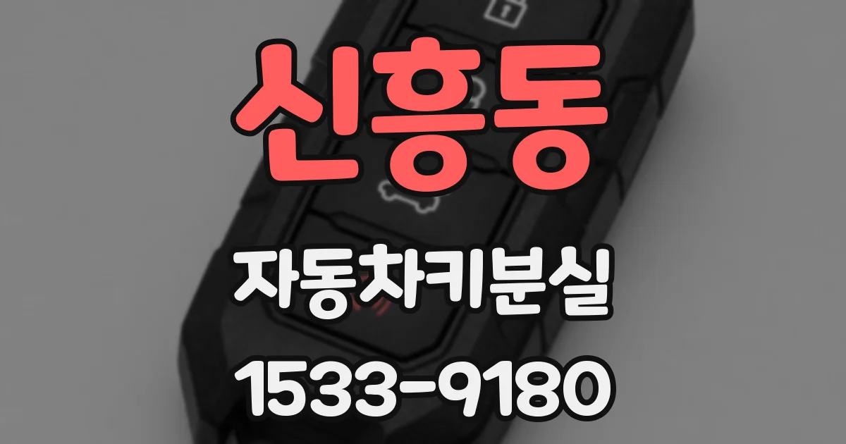 신흥동 자동차키분실