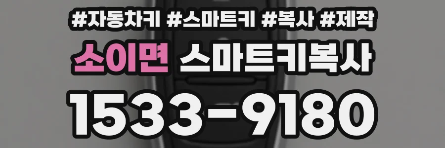 소이면 스마트키복사