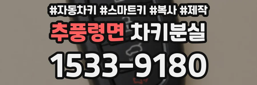 추풍령면 차키분실