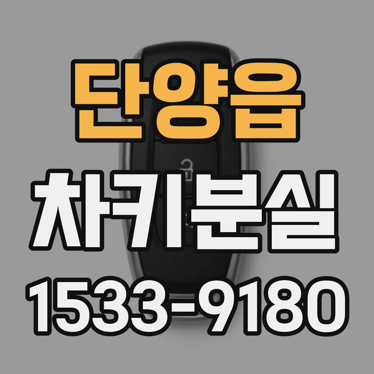 단양읍 차키분실