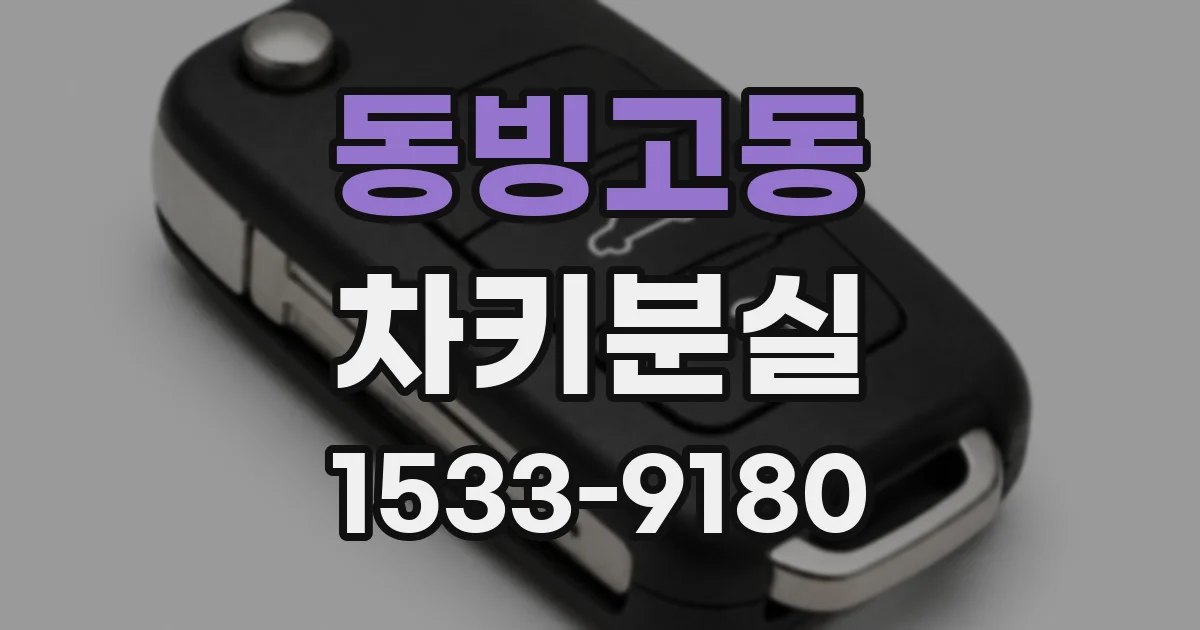 동빙고동 차키분실