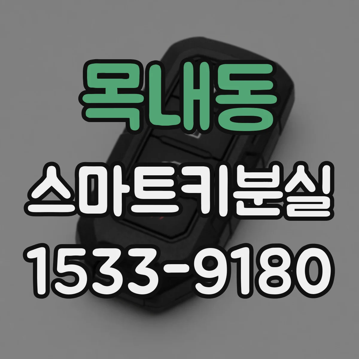 목내동 스마트키분실