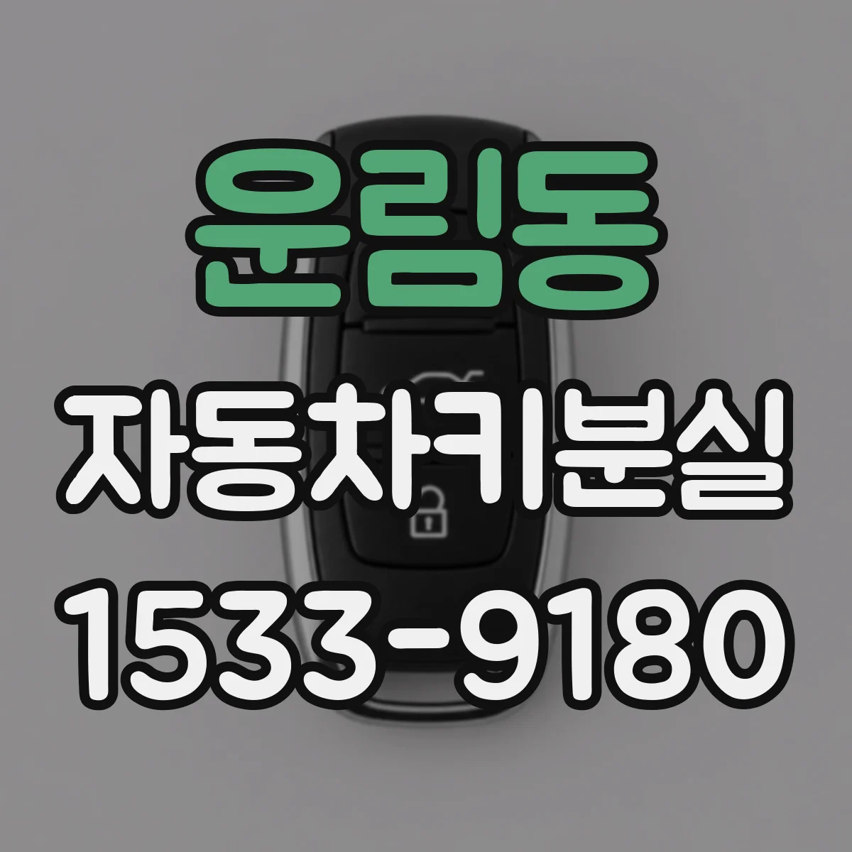 운림동 자동차키분실