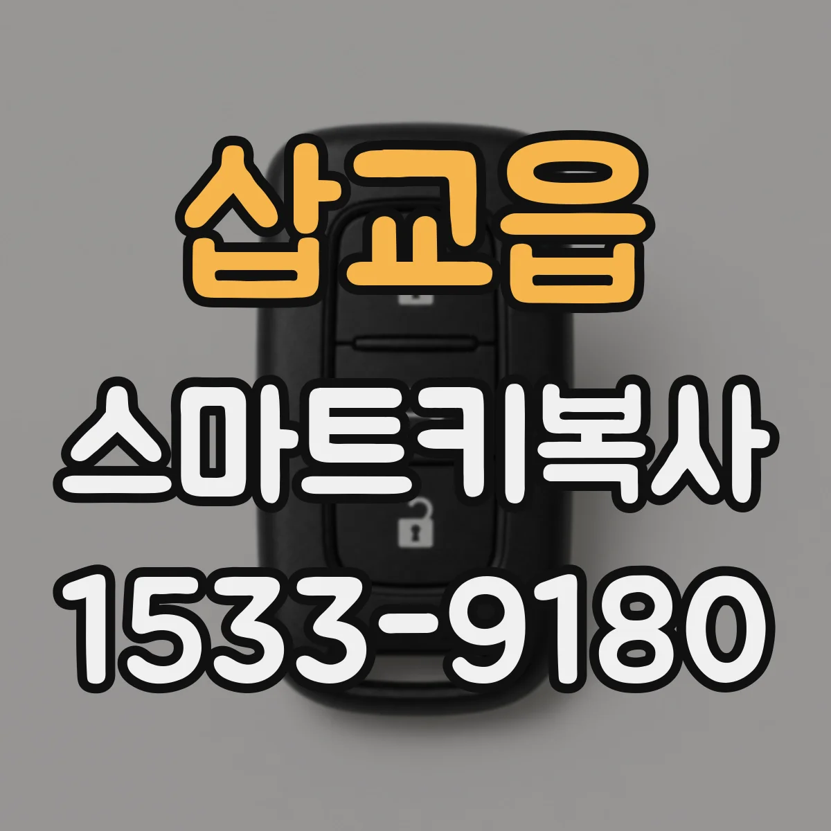 삽교읍 스마트키복사