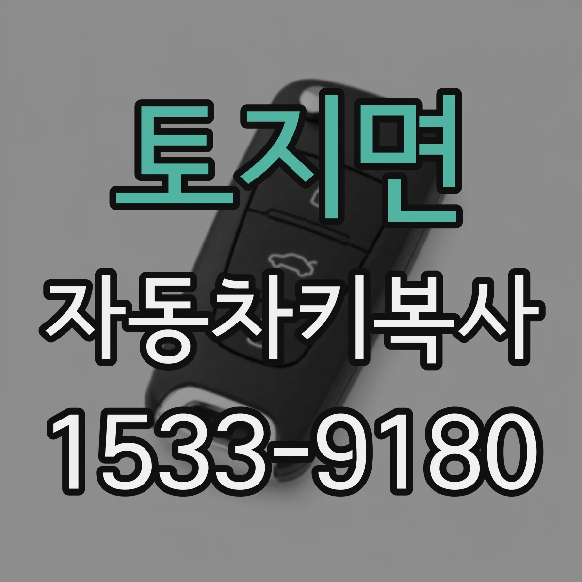 토지면 자동차키복사