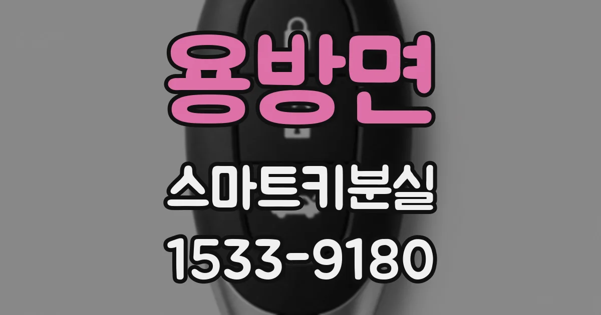 용방면 스마트키분실
