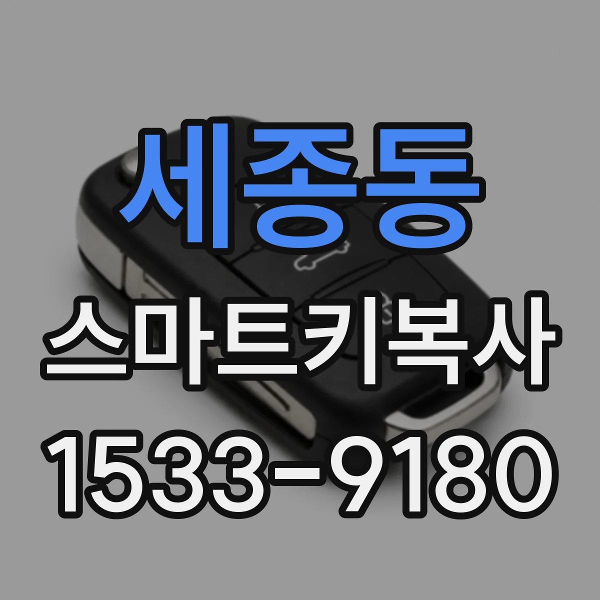 세종동 스마트키복사