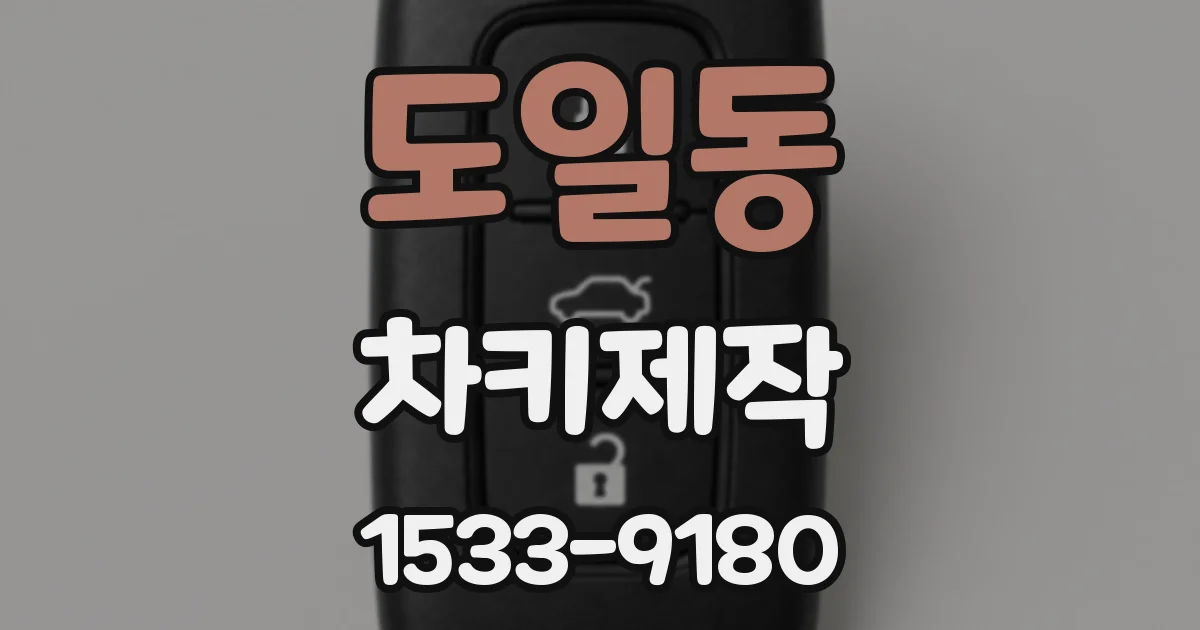 도일동 차키제작
