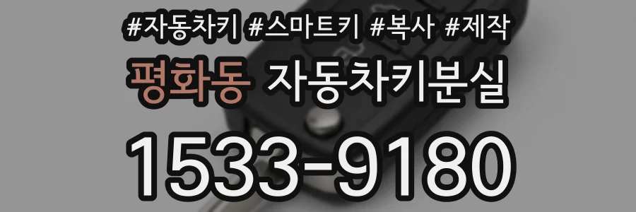 평화동 자동차키분실