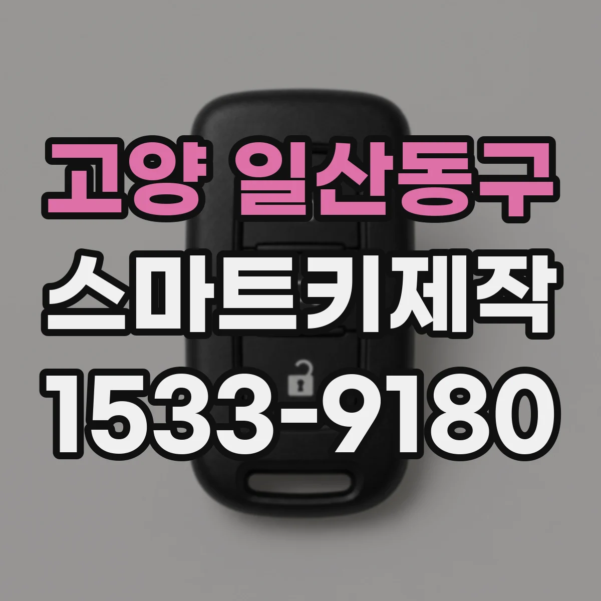 고양 일산동구 스마트키제작