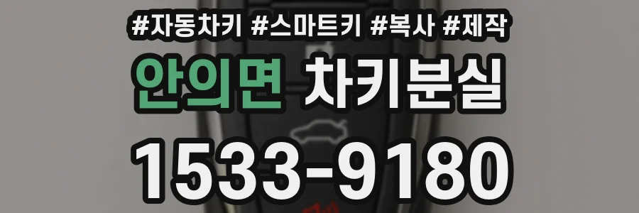 안의면 차키분실