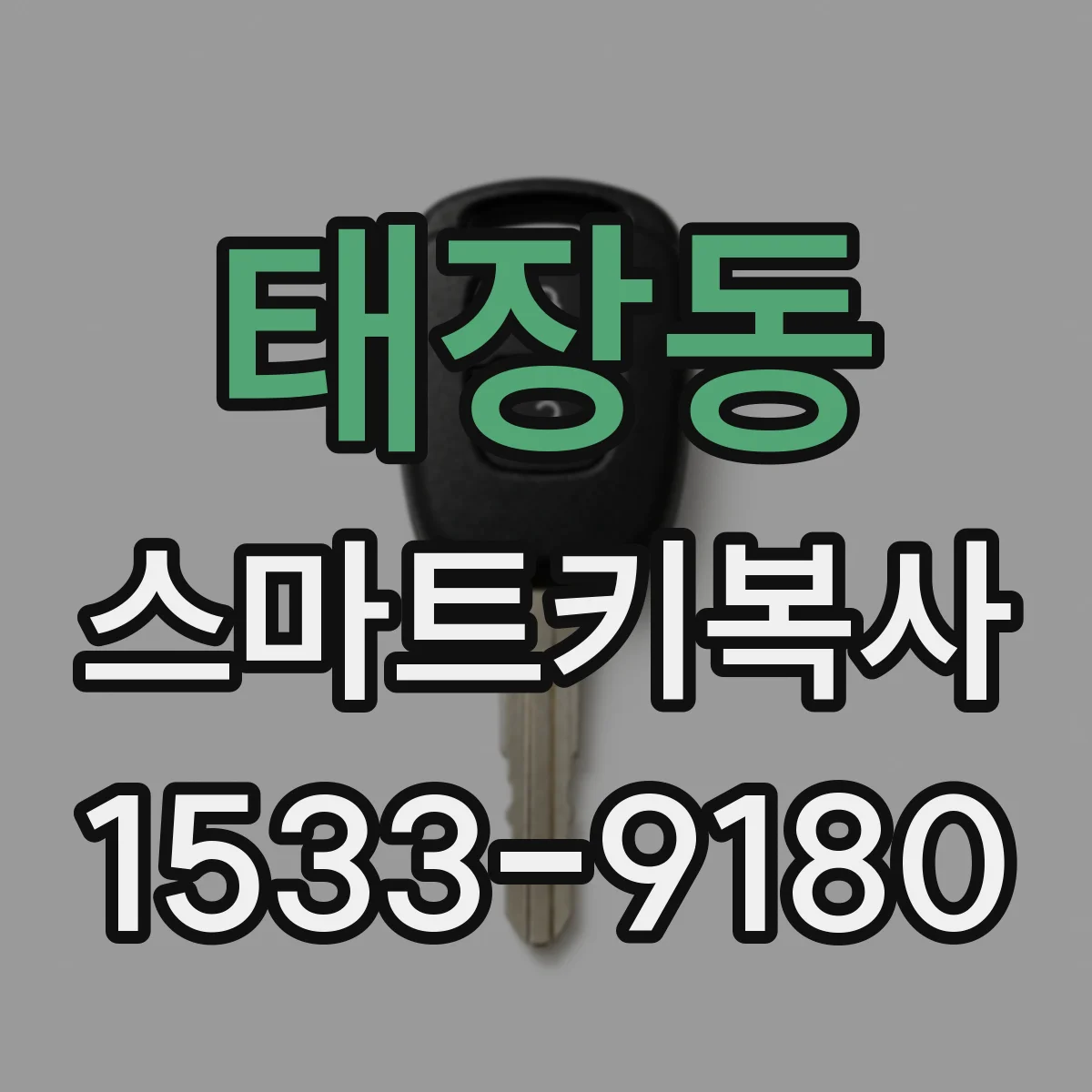 태장동 스마트키복사