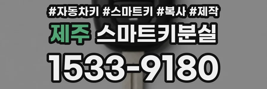 제주 스마트키분실