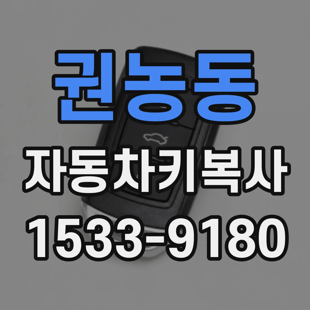 권농동 자동차키복사