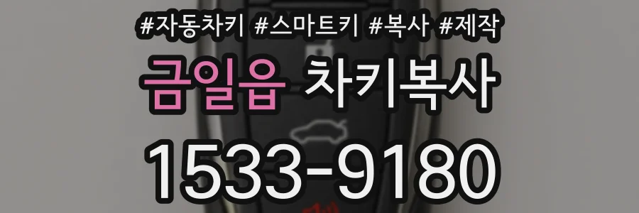 금일읍 차키복사