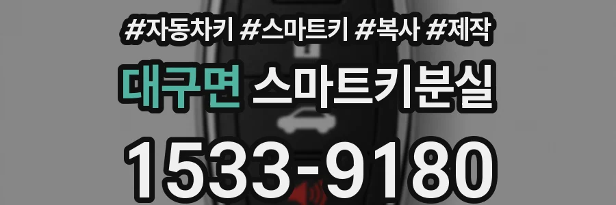 대구면 스마트키분실